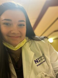 selfie of Avery Lowe, bridges to healthcare recipient